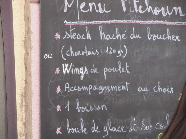 The Americanization of France continues...ah Chicken Wings