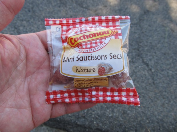 Who wants candy when they're throwing sausages out?