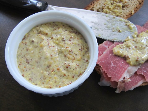 Homemade Grainy Mustard