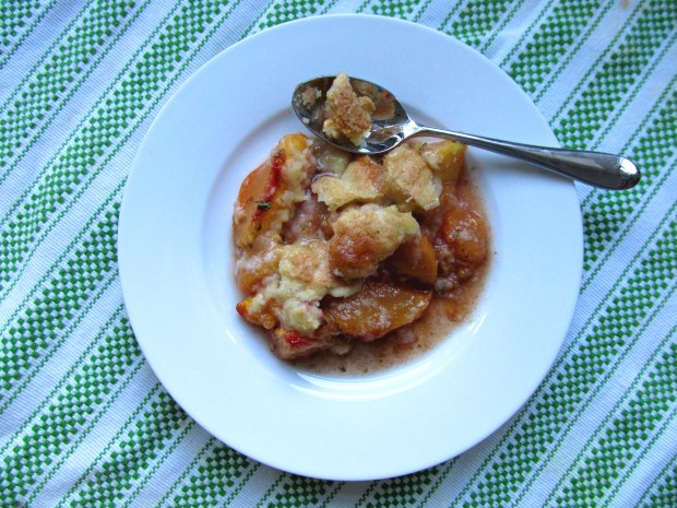 Peach cobbler2